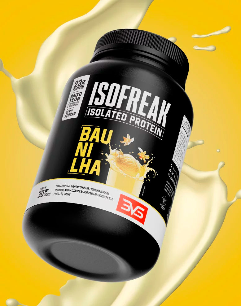 Whey Isolado Isofreak 900g Sabor: - Fórmula Avançada Com 23g De Proteína Por Dose varios sabores