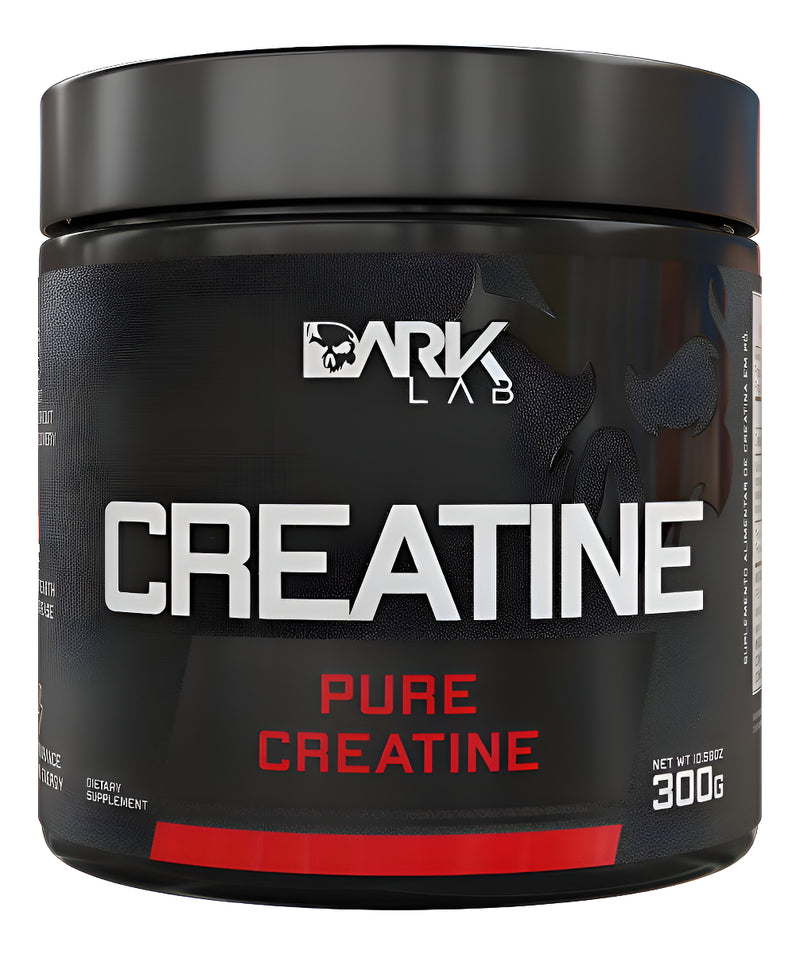 Creatina Monohidratada em Pote 300g 100% Pura Dark Lab