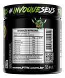 Pré Treino Diabo Verde Pre-Workout Zero Carboidrato Piña Colada 300g FTW