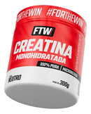 Creatina Monohidratada 100% Pura Pote 300g - FTW