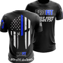 Camiseta Profit Dry Fit Espartanos Preta Ou Azul Ou Branca