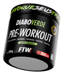 Pre Treino Pre Workout Pote 150g FTW - DIABO VERDE Varios sabores