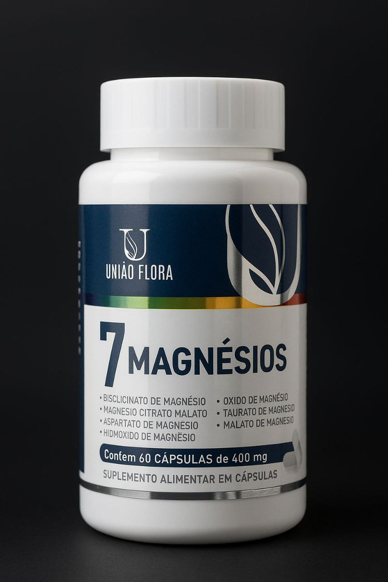 7 Magnésios da União Flora 60 capsulas
