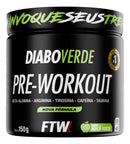 Pre Treino Pre Workout Pote 150g FTW - DIABO VERDE Varios sabores