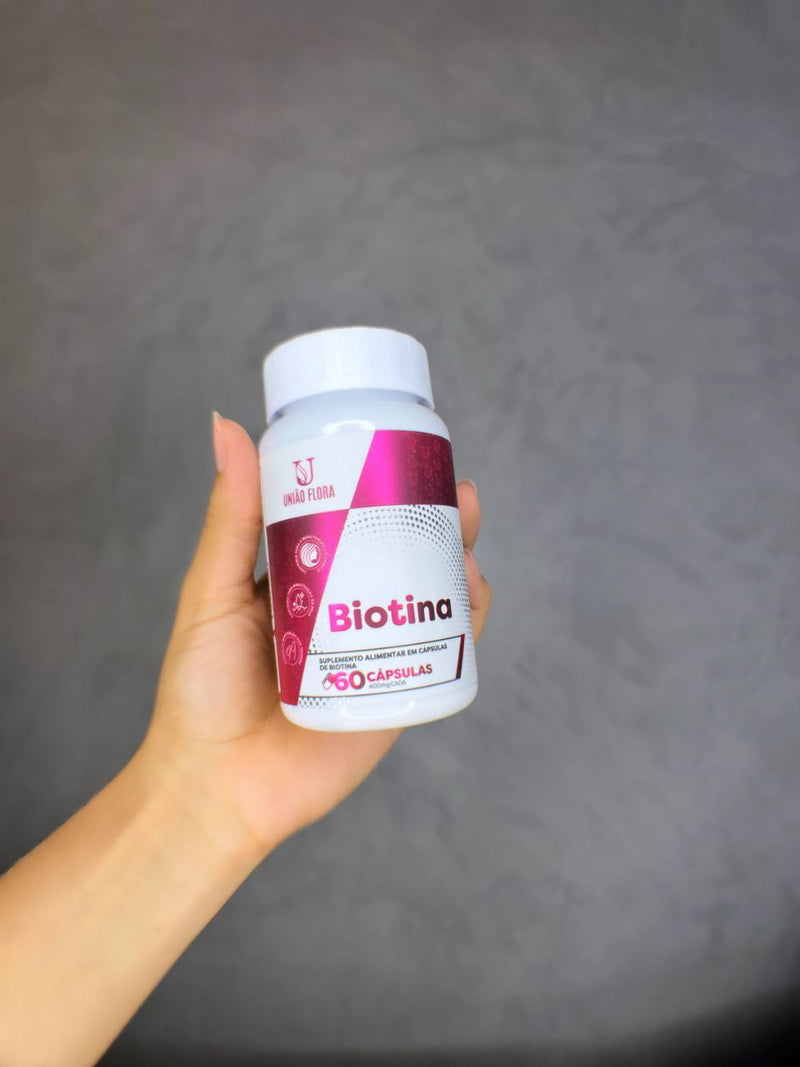 Biotina pura união flora 60 capsulas