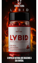 Lybid Men S Performace aumenta o libido - 60 Capsulas - União Flora