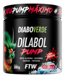 Dilabol Pump Pré Treino Pote 300g Diabo Verde - FTW