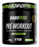 Pré Treino Pre Workout Pote 300g FTW - DIABO VERDE