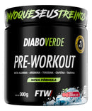 Pré Treino Pre Workout Pote 300g FTW - DIABO VERDE