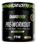 Pré Treino Pre Workout Pote 300g FTW - DIABO VERDE