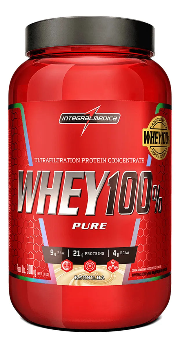 Whey 100% Integralmedica Pure  900g Pote