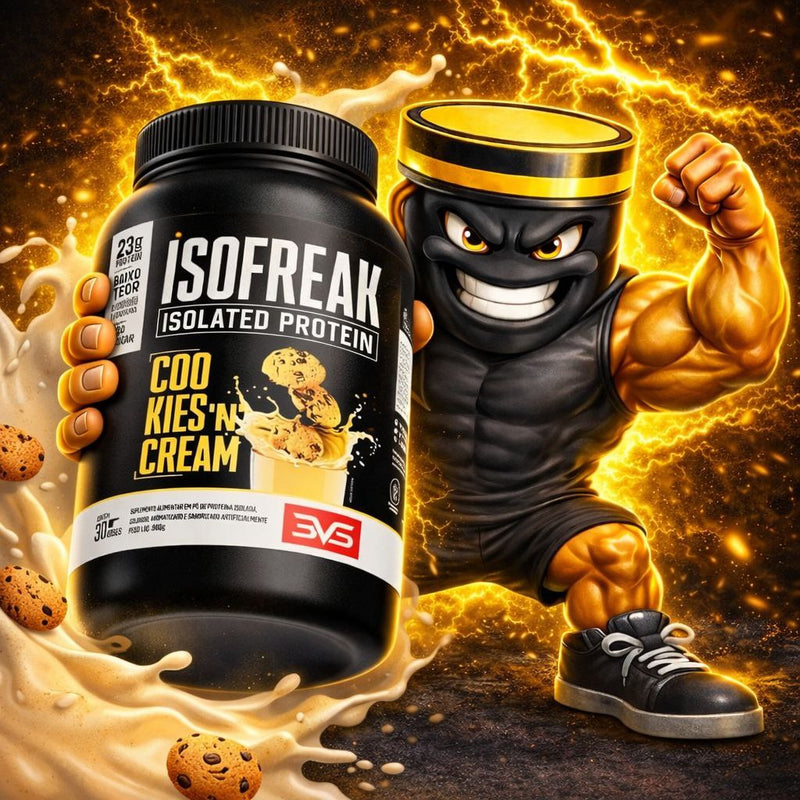Whey Isolado Isofreak 900g Sabor: - Fórmula Avançada Com 23g De Proteína Por Dose varios sabores