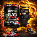 Dilabol Pump Pré Treino Pote 300g Diabo Verde - FTW
