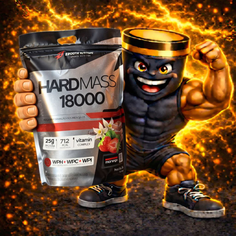 Hard Mass BodyAction 3kg hipercalorico varios sabores