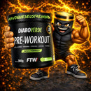 Pré Treino Pre Workout Pote 300g FTW - DIABO VERDE